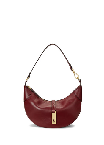 Polo Ralph Lauren Polo ID Mini Shoulder Bag Burgundy