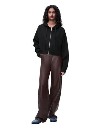Loewe Anagram Zip Hoodie Black