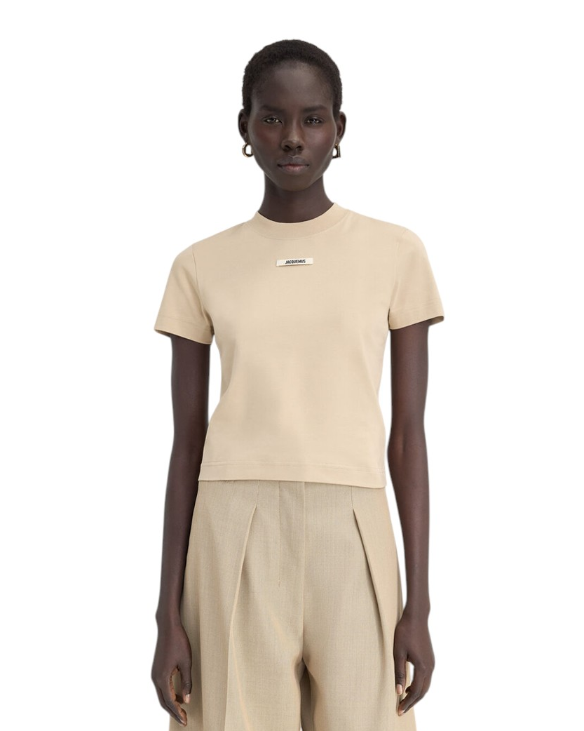 Jacquemus Les Classiques The Gros Grain T-Shirt Naturals