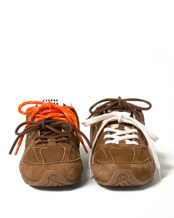 New Balance x Miu Miu 530 SL Suede Sneakers Cinnamon
