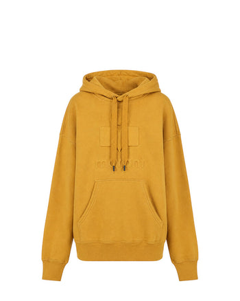 Isabel Marant Mobyli Hoodie Embossed Yellow