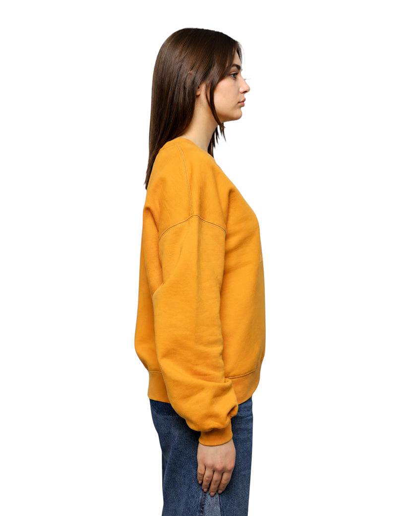 Isabel Marant Étoile Mobyli Logoprint Sweatshirt Yellow
