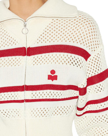 Isabel Marant Étoile Alec Cardigan Ecru