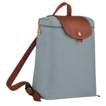 Longchamp Le Pliage Original M Backpack Steel