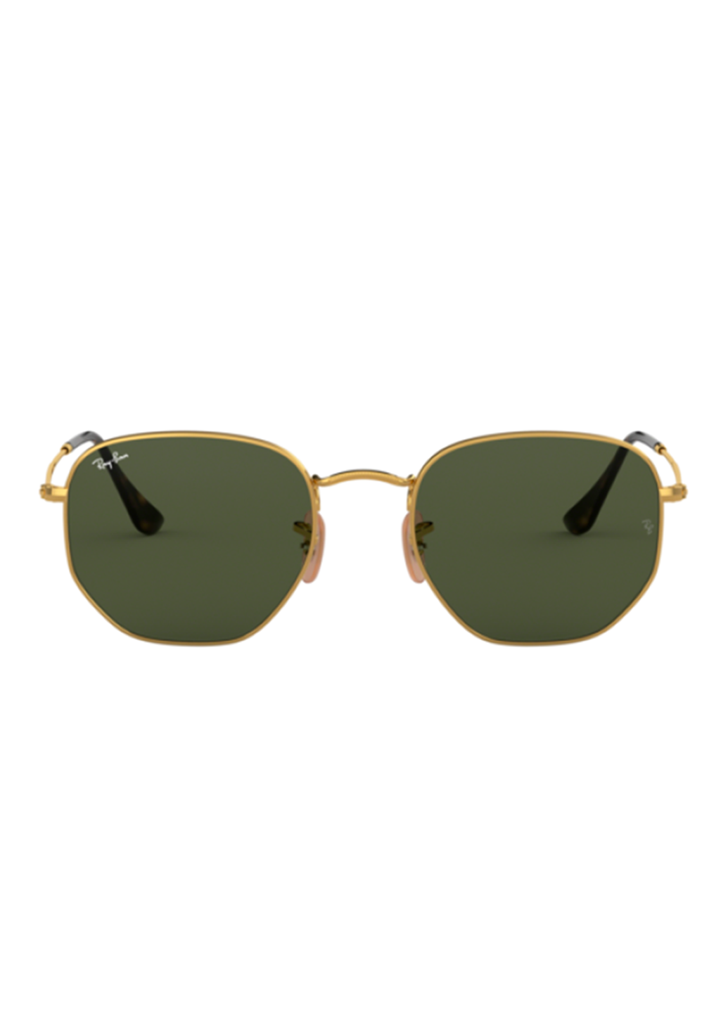 Ray-Ban Hexagonal Flat Lenses RB 3548N (001 Gold)