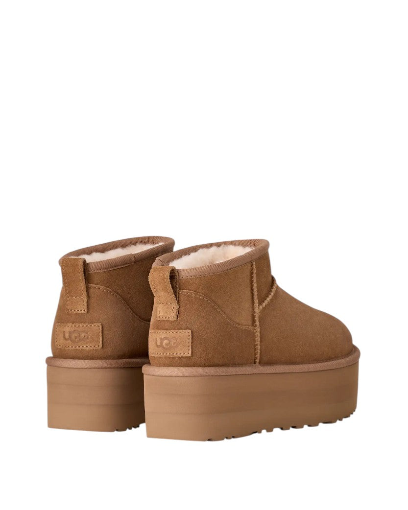 UGG Classic Ultra Mini Platform Chestnut — SSTORIES