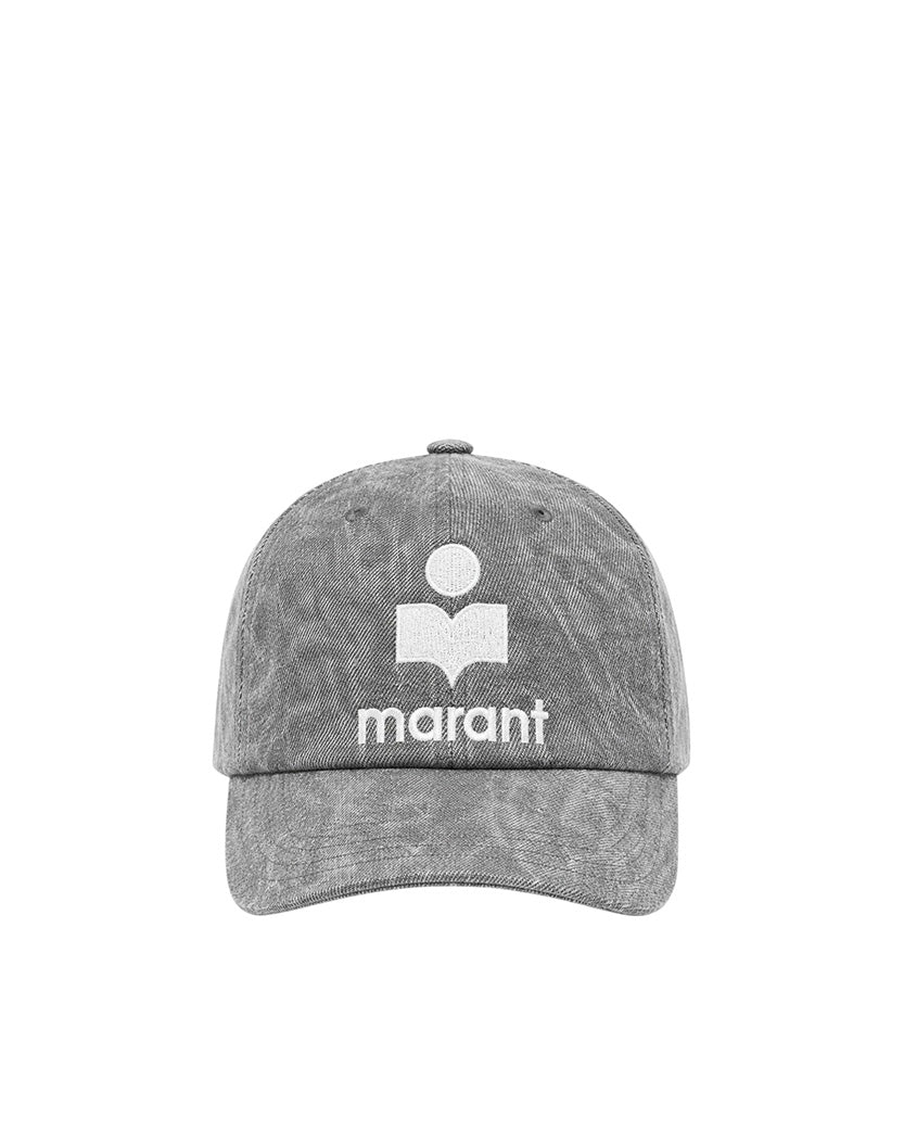 Isabel Marant Tyron cotton baseball cap Washed Grey