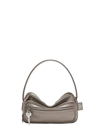 Acne Studios Camero Party Shoulder Bag Taupe Beige