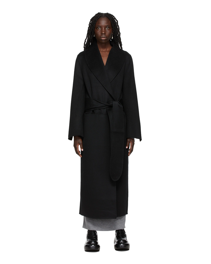 Toteme Robe Coat Black