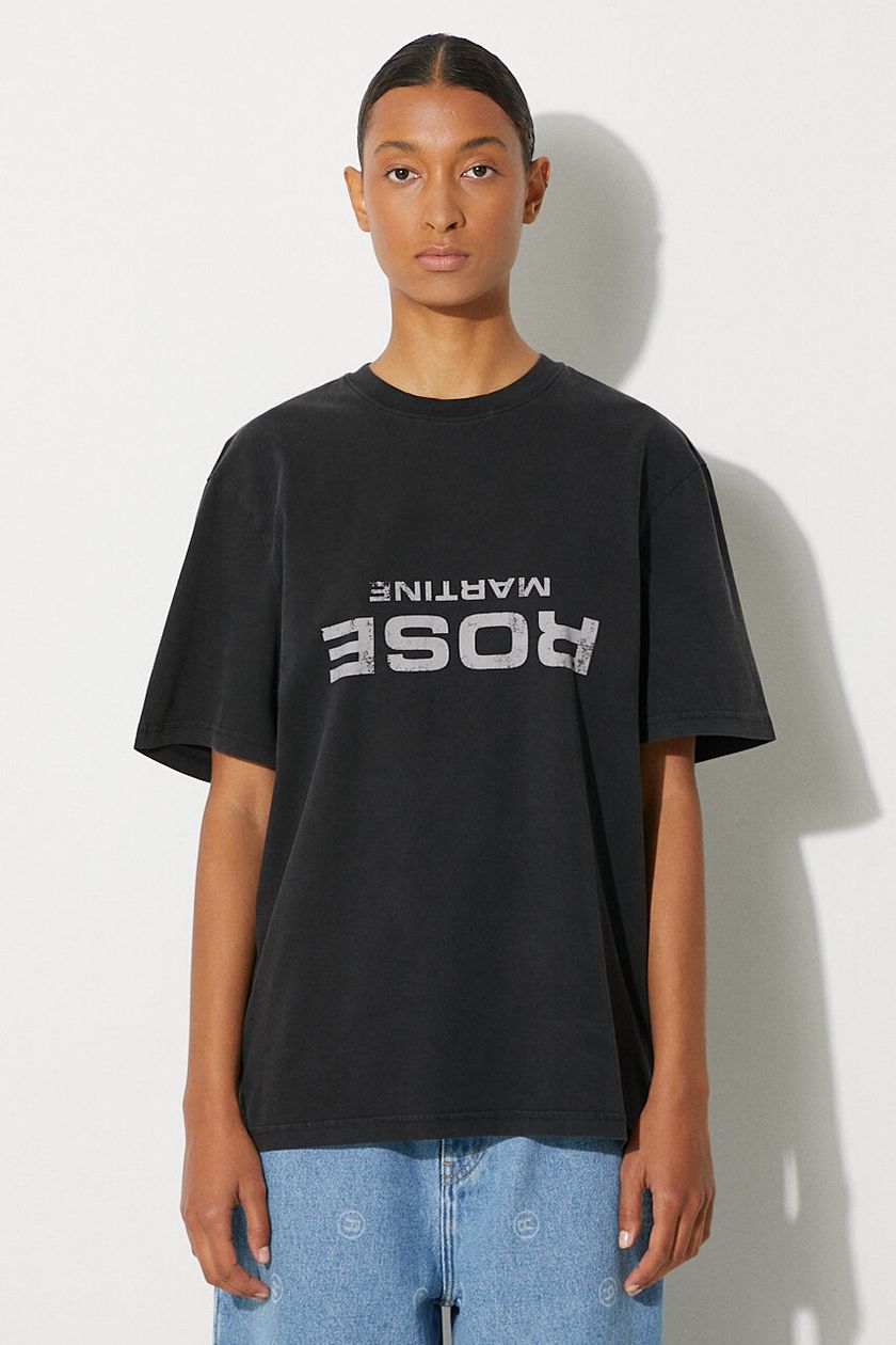 Martine Rose Classic T-Shirt Washed Black