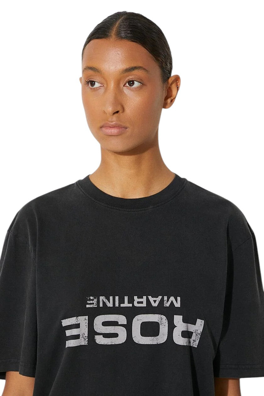 Martine Rose Classic T-Shirt Washed Black