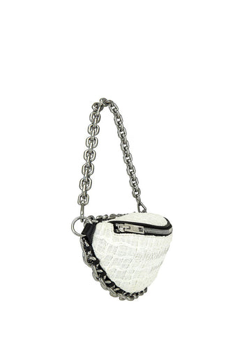 Alexander Wang Attica Soft Hybrid Fanny Pack White