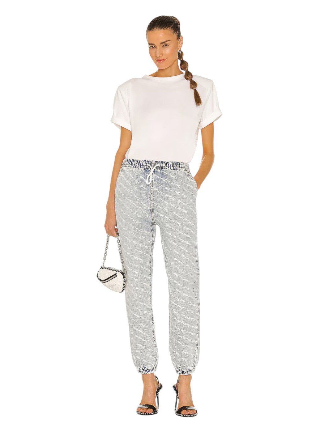Сумка Alexander Wang Attica Soft Hybrid Fanny Pack White — SSTORIES