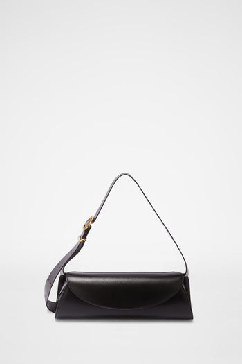 Jil Sander Cannolo Small Bag Black