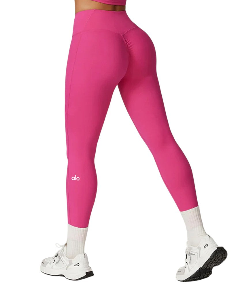Alo Yoga Push-Up Leggings Magenta 87964-MA