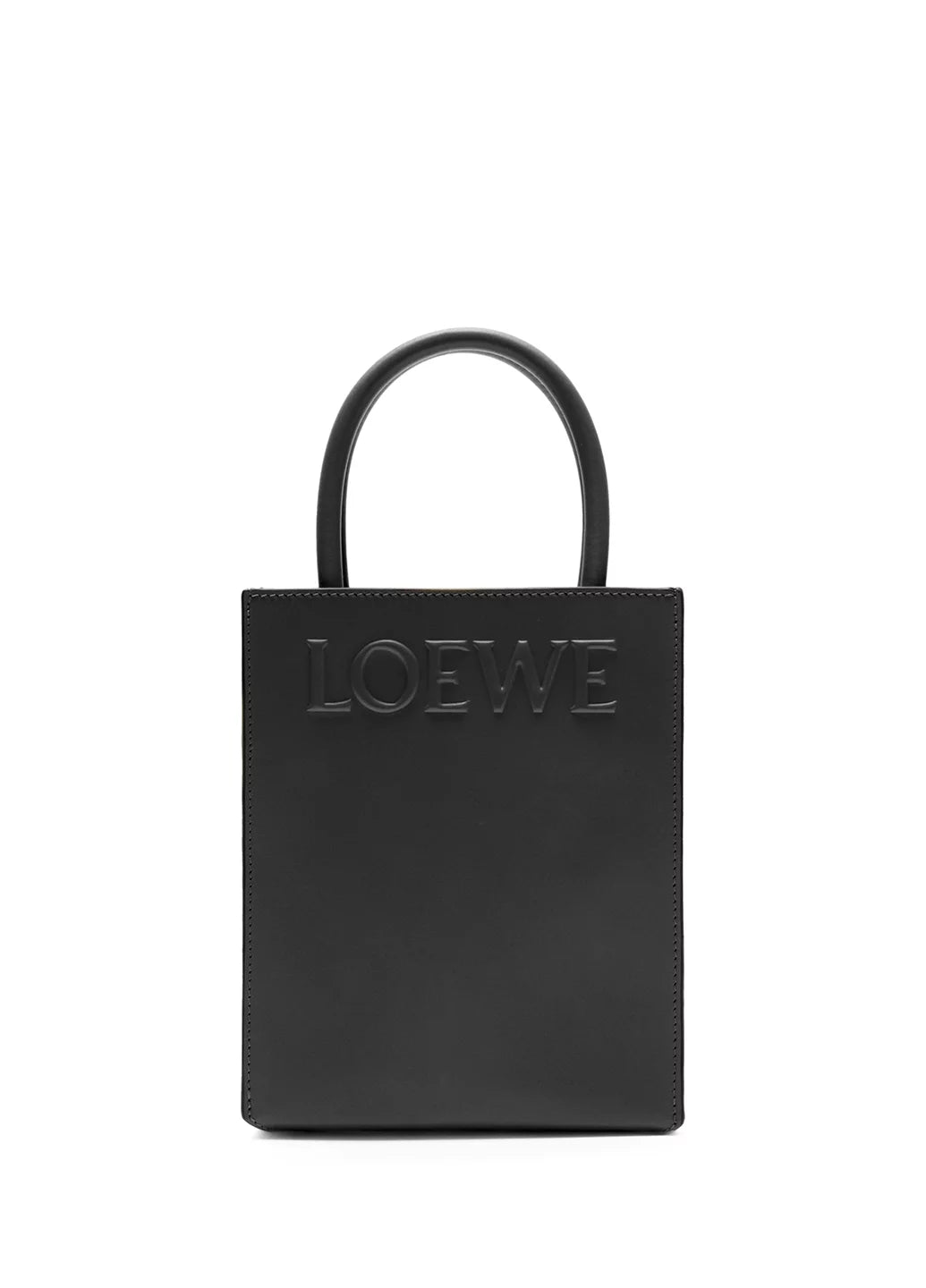 Loewe Standard A5 Tote Sleek Calfskin Black