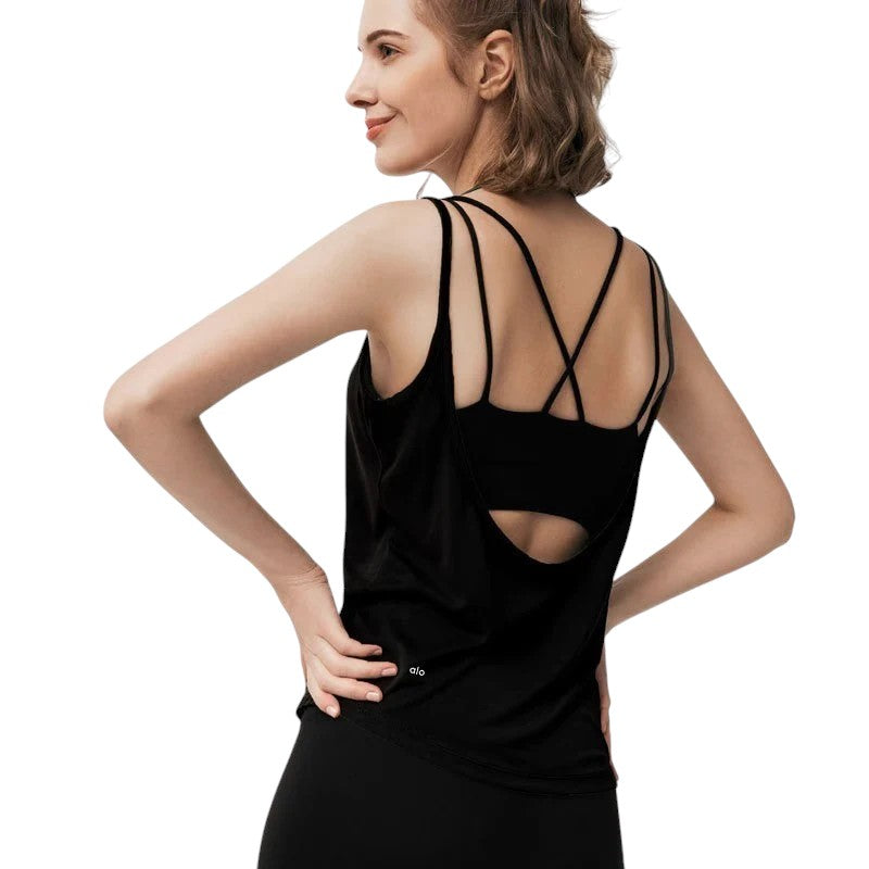 Alo Yoga Fitness Tank Black