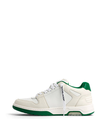 Off White Out Of Office 'OOO' Sneakers White-Green