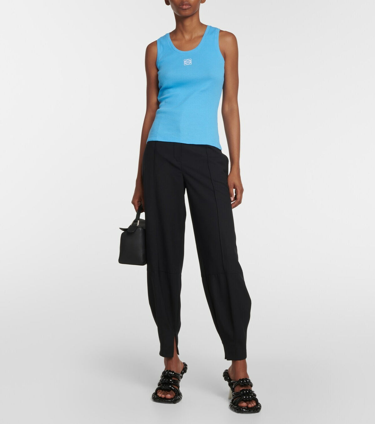 Loewe Anagram Tank Top Blue