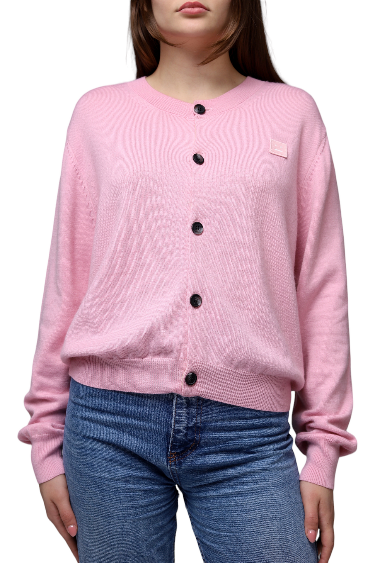 Acne Studios Keve Cardigan Pink