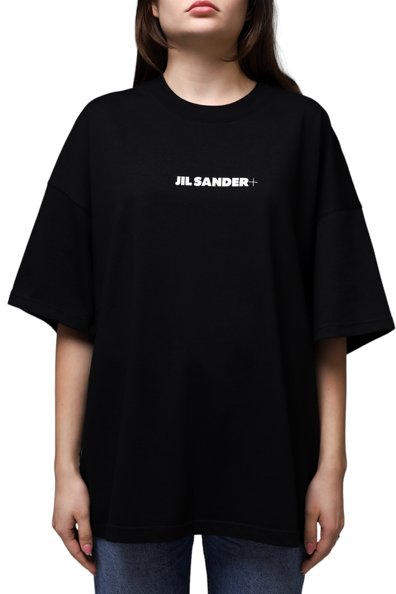 Jil Sander Logo T-Shirt Black