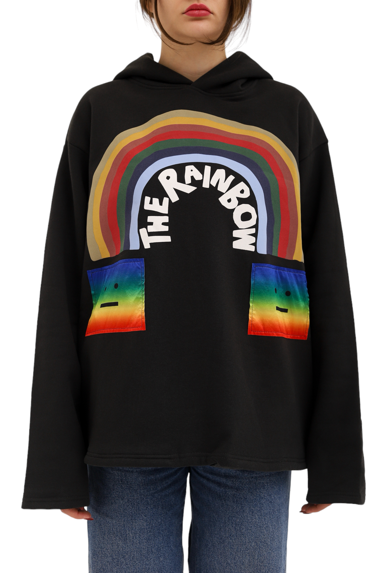 Womens 2025 rainbow hoodie