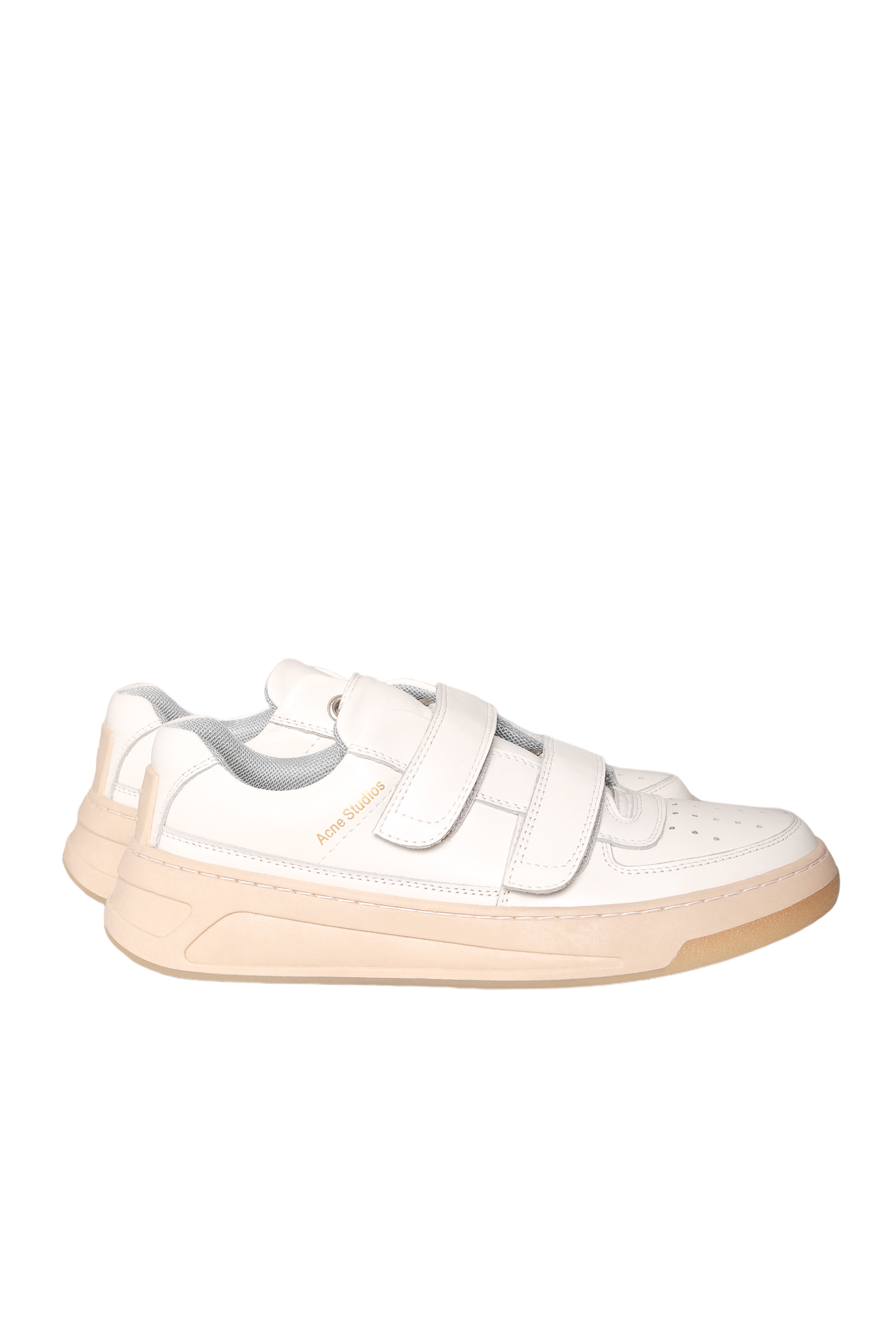 Acne studios sale velcro sneakers white