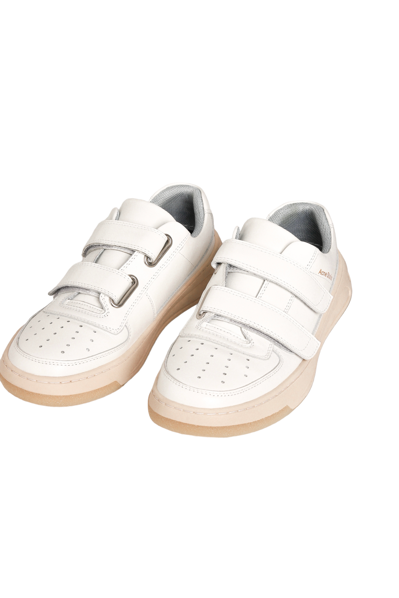 Acne Studios Velcro Strap Sneakers White SSTORIES