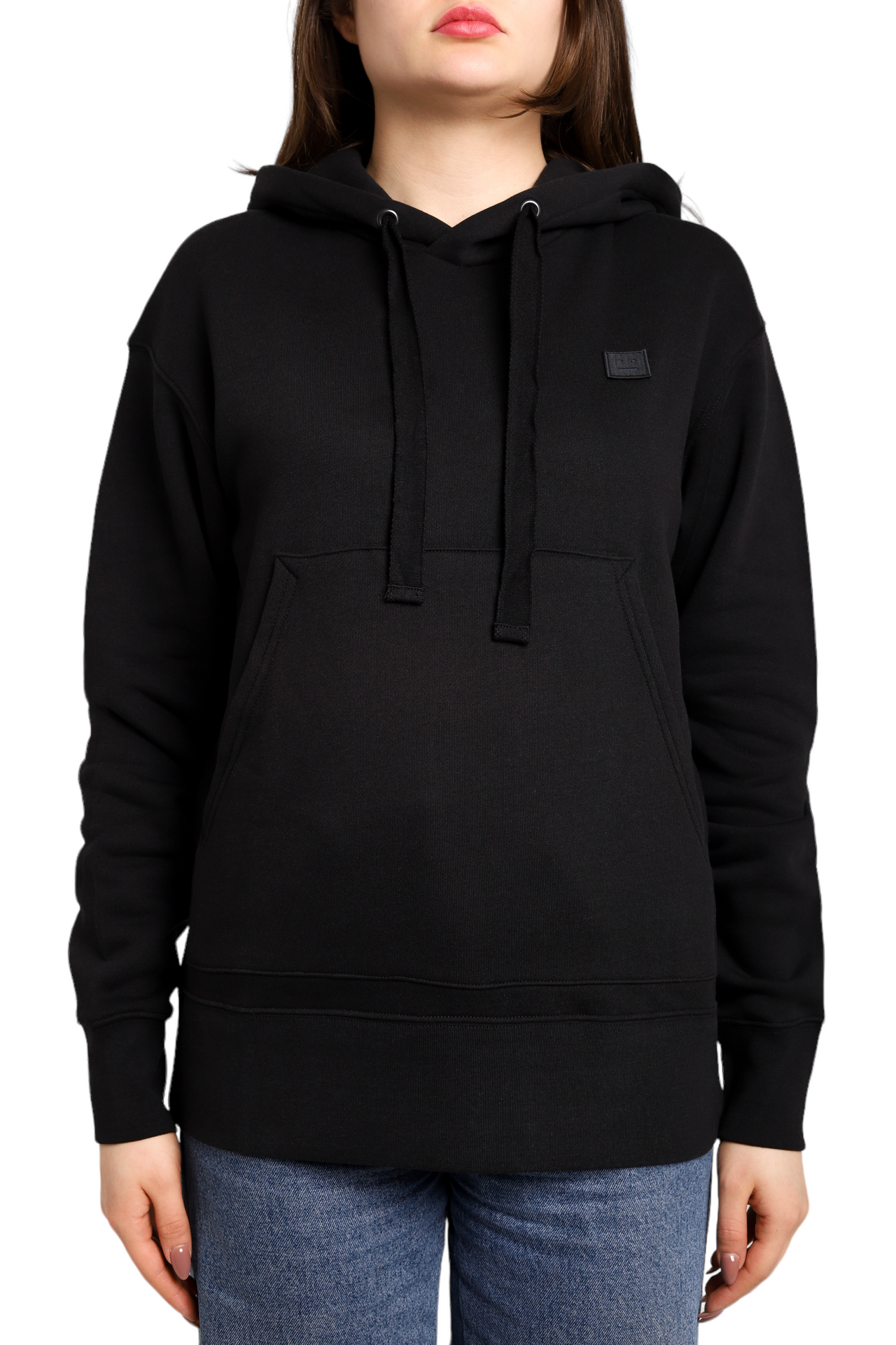 Acne Studios Ferris Face Hoody Black