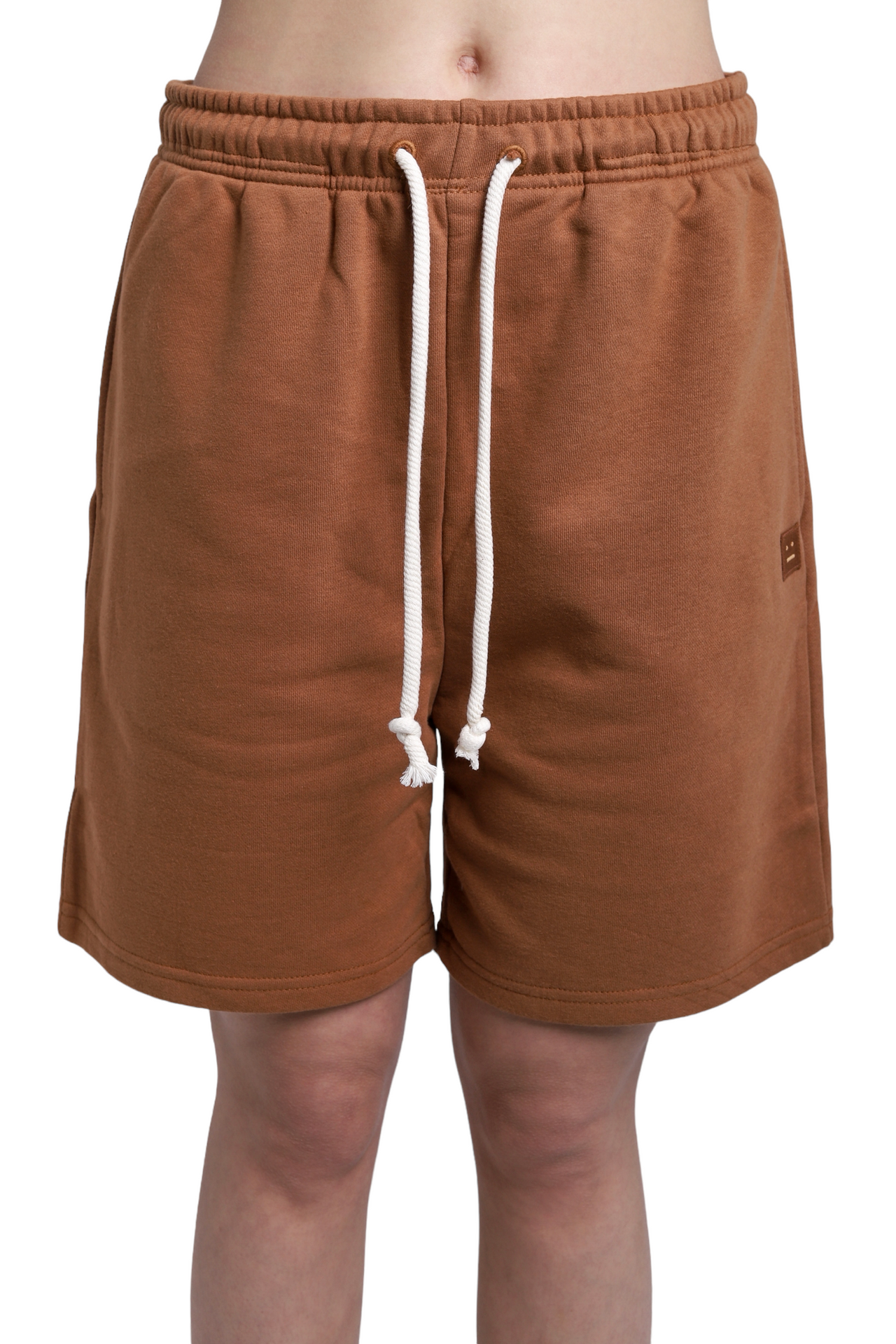 Acne Studios Fleece Shorts Cardinal Brown