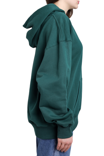 AMI Paris Oversize Ami de Coeur hoodie Green