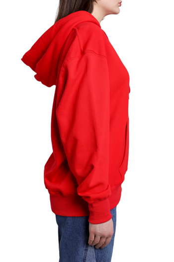 AMI Paris Oversize Ami de Coeur hoodie Red