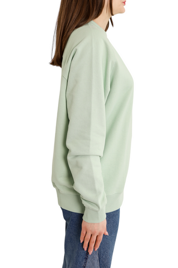 AMI Paris Broderie Sweatshirt Light Green
