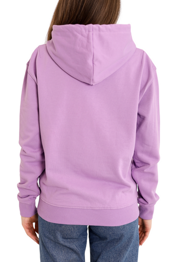 AMI Paris Ami de Coeur Small Heart Logo Hoodie Purple