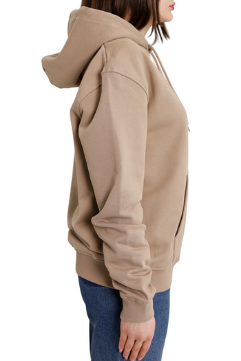 AMI Paris Oversize Ami de Coeur hoodie Khaki