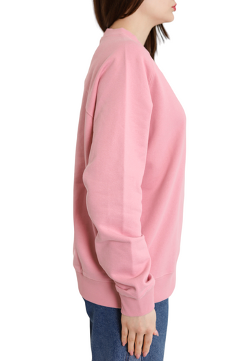 AMI Paris Broderie Sweatshirt Pale Pink