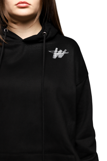 We11done Hoodie Velvet Black