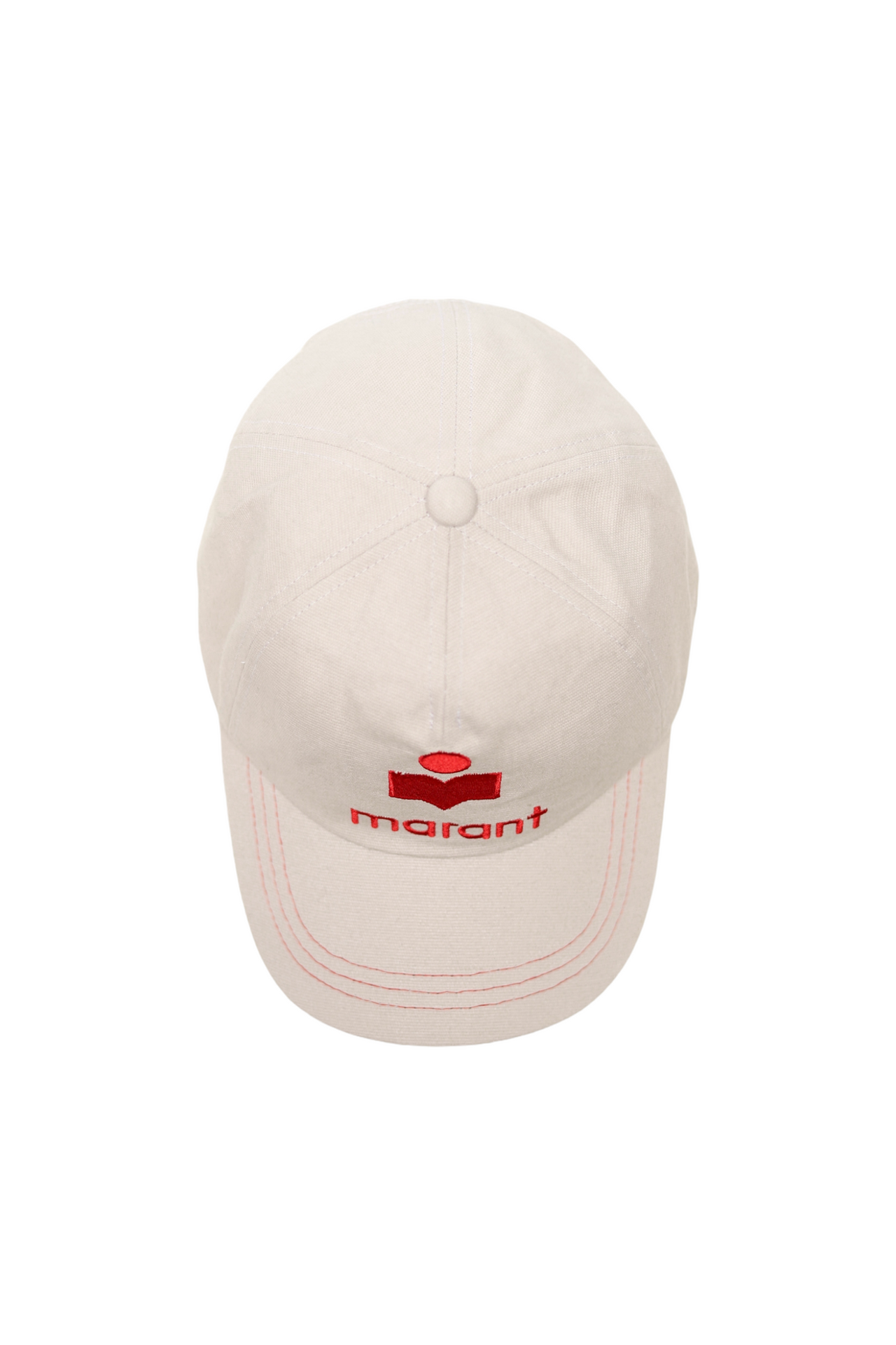 Isabel Marant Tyron cotton baseball cap Neutrals