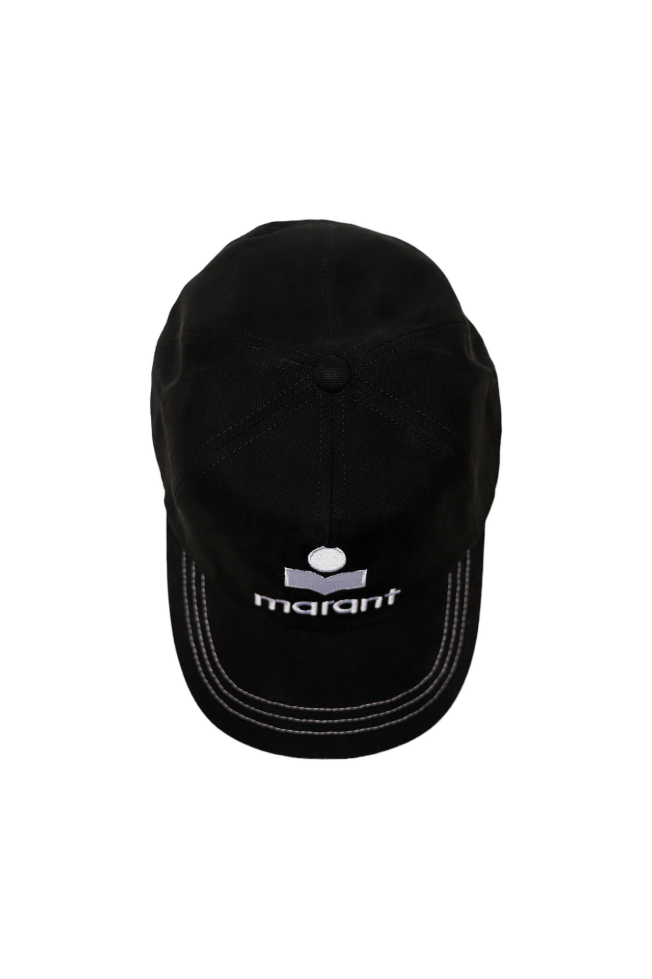 Isabel Marant Tyron cotton baseball cap Black