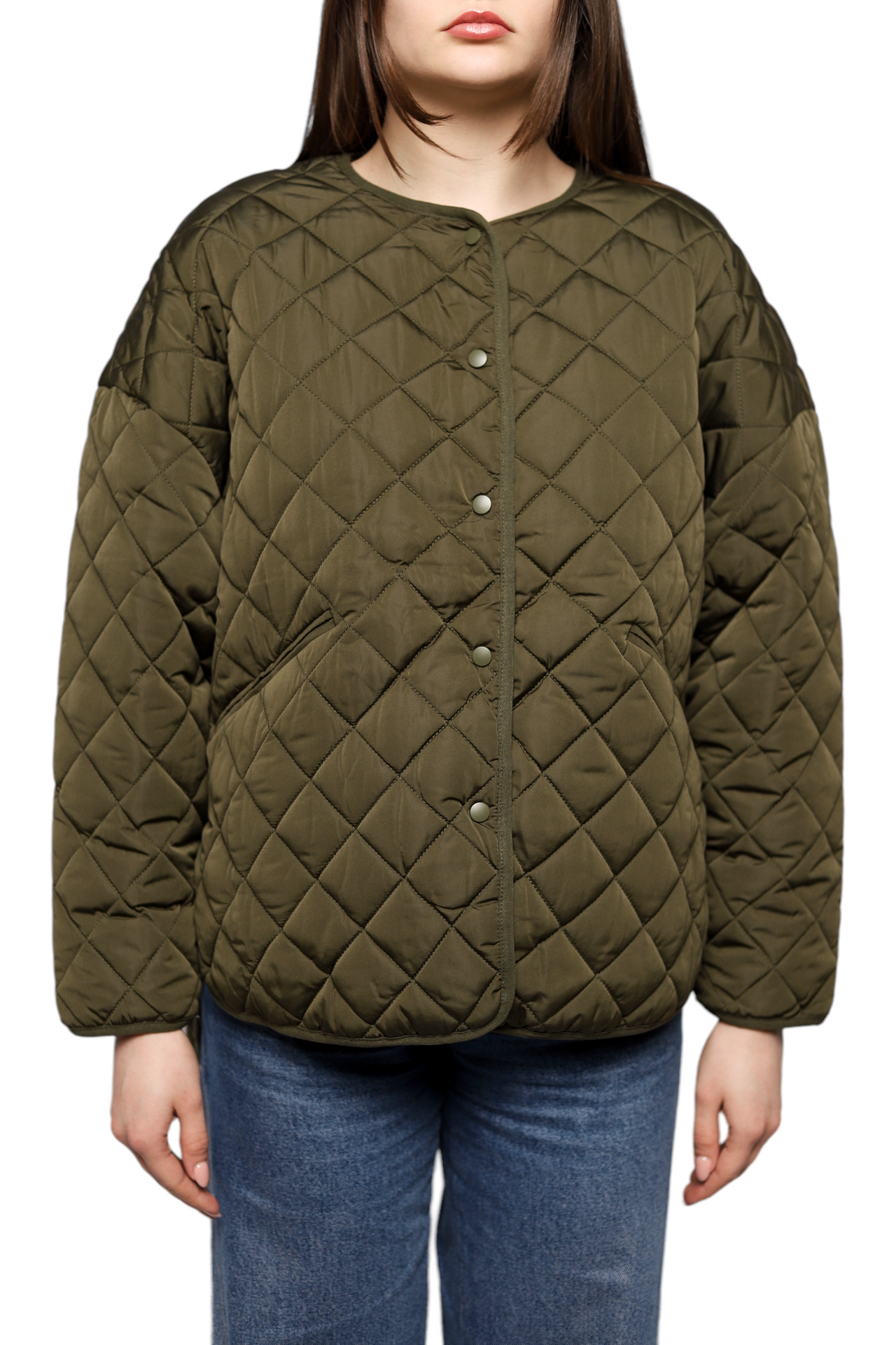 Toteme Quilted Jacket Cornichon