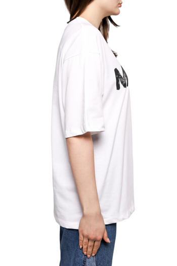 Marni logo-print t-shirt White