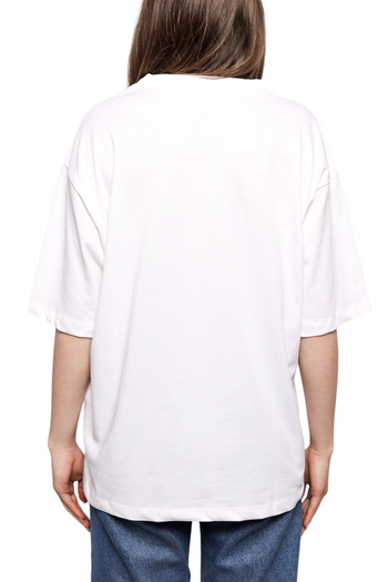 Marni logo-print t-shirt White