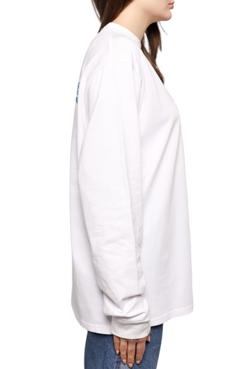 Jacquemus White 'Le T-Shirt Gelo' Long Sleeve T-Shirt
