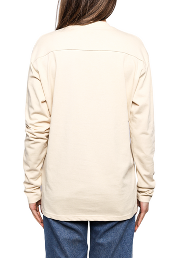 Jacquemus Le T-Shirt Manches Long Sleeve T-Shirt Beige