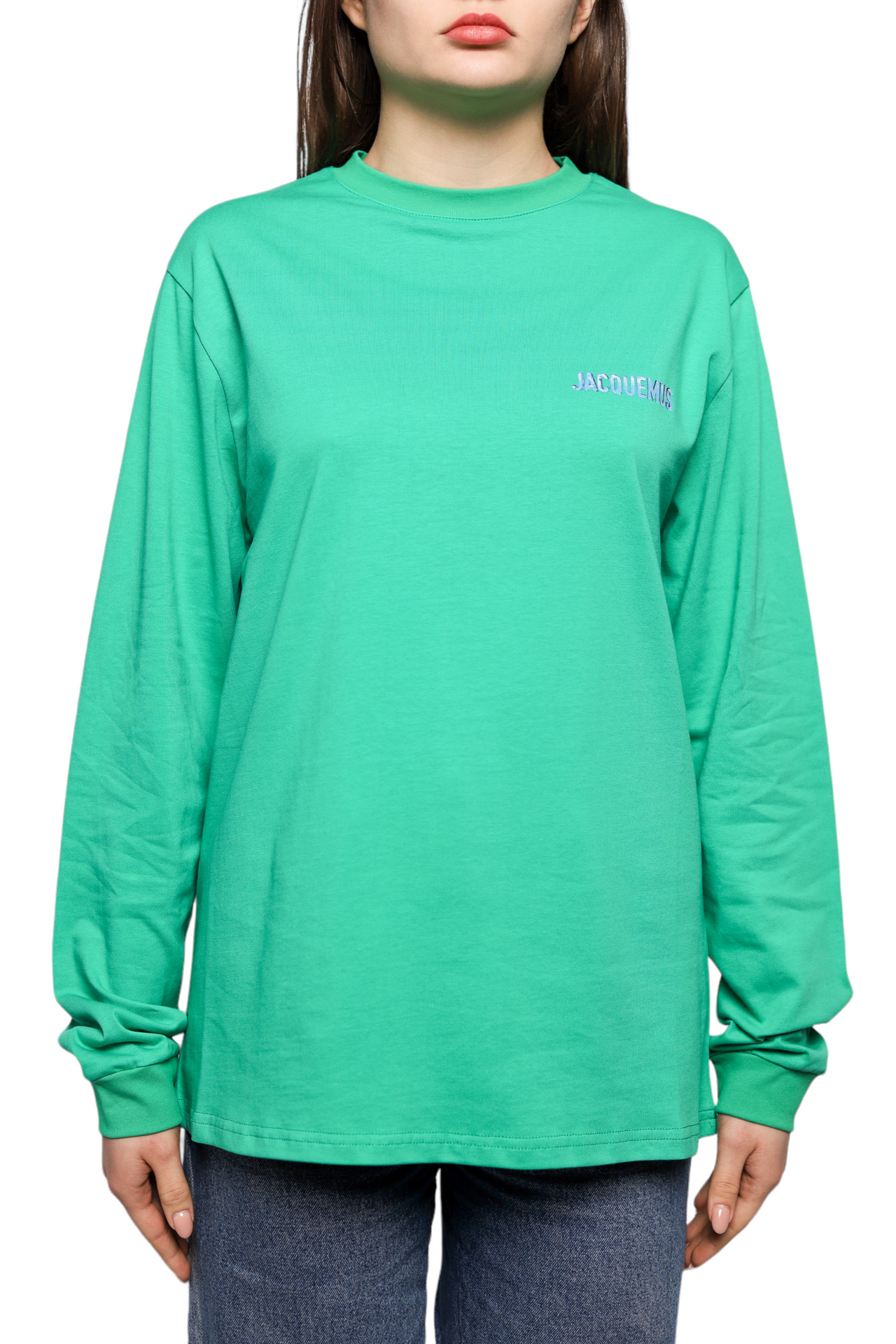 Jacquemus Green 'Le T-Shirt Gelo' Long Sleeve T-Shirt