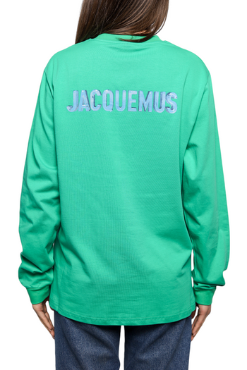 Jacquemus Green 'Le T-Shirt Gelo' Long Sleeve T-Shirt