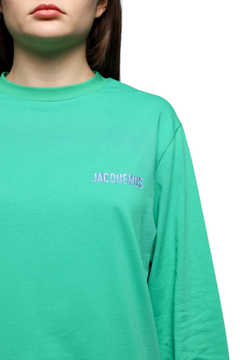 Jacquemus Green 'Le T-Shirt Gelo' Long Sleeve T-Shirt