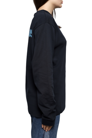 Jacquemus Navy 'Le T-Shirt Gelo' Long Sleeve T-Shirt
