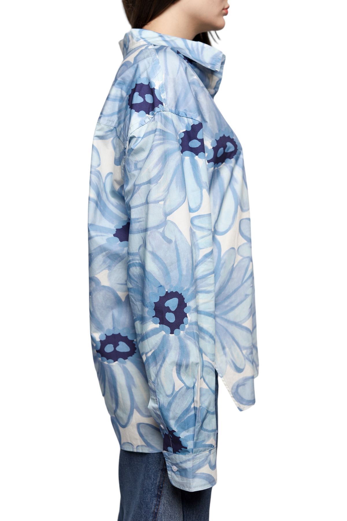 Jacquemus La Chemise Paul Long Sleeve Shirt Blue