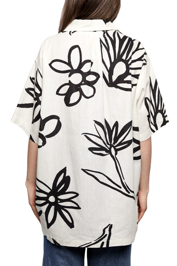 Jacquemus La Chemise Moisson Short Sleeve Shirt White